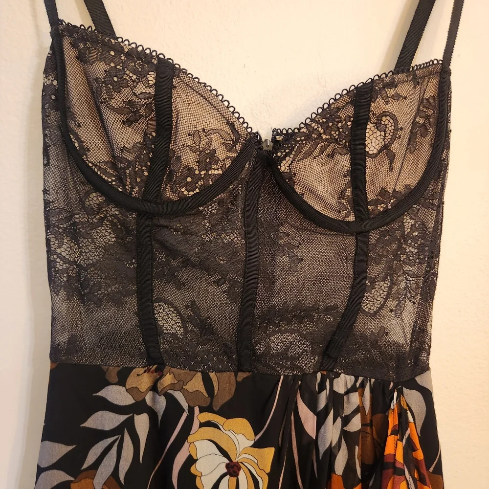 Katie May  Take A Sip Dress In Black  Florak Size Xs